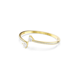 Swarovski Mesmera Bangle Heart White Gold-Tone Plated