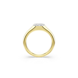 Swarovski Dextera Ring Mixed Cuts White Gold-Tone Plated