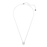 Swarovski Symbolica Pendant Crystal Pearl Round Cut Pavé Horse Shoe White Rhodium Plated