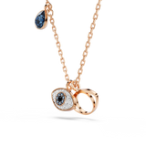 Swarovski Symbolica Pendant Eye Multicolored Rose Gold-Tone Plated