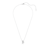 Swarovski Hyperbola Pendant Round Cut White Rhodium Plated