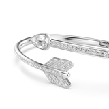 Swarovski Idyllia Bangle Mixed Cuts Arrow White Rhodium Plated