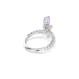 Swarovski Ariana Grande X Swarovski Motif Ring Mixed Cuts Dragonfly Multicolored Rhodium Plated