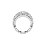 Swarovski Sublima Ring White Rhodium Plated