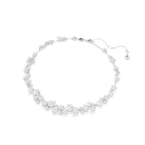 Swarovski Constella set, Mixed cuts, White, Rhodium plated