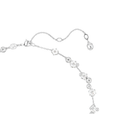 Swarovski Constella set, Mixed cuts, White, Rhodium plated