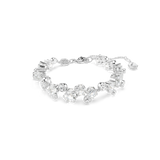 Swarovski Constella set, Mixed cuts, White, Rhodium plated