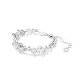 Swarovski Constella set, Mixed cuts, White, Rhodium plated