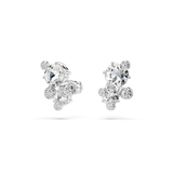 Swarovski Constella set, Mixed cuts, White, Rhodium plated