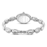 Swarovski Imber oval Watch, Swiss Made, Metal Bracelet, Stainless Steel