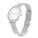 Swarovski Clarica Watch Swiss Made Metal Bracelet