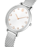 Swarovski Clarica Watch Swiss Made Metal Bracelet
