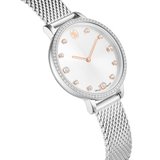 Swarovski Clarica Watch Swiss Made Metal Bracelet