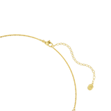 Swarovski Gema Necklace Mixed Cuts Multicolored Gold-Tone Plated
