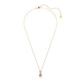 Swarovski Chroma Pendant Mixed Cuts Multicolored Gold-Tone Plated