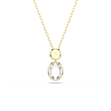Swarovski Chroma Pendant Mixed Cuts Multicolored Gold-Tone Plated