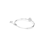 Swarovski Constella Bangle Round Cut Dancing Stone White Rhodium Plated