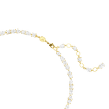 Swarovski Mesmera Necklace Mixed Cuts White Gold-Tone Plated