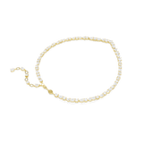 Swarovski Mesmera Necklace Mixed Cuts White Gold-Tone Plated