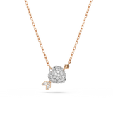 Swarovski Idyllia Set Mixed Cuts Heart With Arrow White Rose Gold-Tone Plated