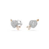 Swarovski Idyllia Set Mixed Cuts Heart With Arrow White Rose Gold-Tone Plated