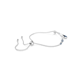 Swarovski Symbolica bracelet, Wings, Blue, Rhodium plated