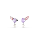 Swarovski Ariana Grande X Swarovski Set Mixed Cuts Multicolored Rhodium Plated