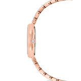 Swarovski Dextera octagon Watch, Swiss Made, Metal Bracelet, Rose gold tone, Rose gold-tone finish
