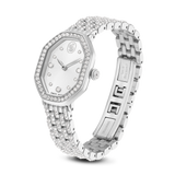 Swarovski Dextera octagon Watch, Swiss Made, Metal Bracelet, Rose gold tone, Rose gold-tone finish