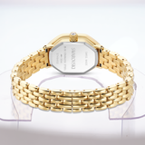 Swarovski Dextera octagon Watch, Swiss Made, Metal Bracelet, Rose gold tone, Rose gold-tone finish