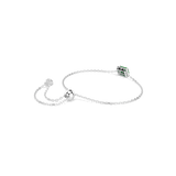 Swarovski Una Angelic Bracelet Rectangular Cut Pavé Green Rhodium Plated