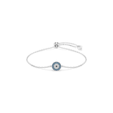 Swarovski Luckily Bracelet Pavé Eye Blue Rhodium Plated