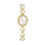 Swarovski Imber oval Watch, Swiss Made, Metal Bracelet, Stainless Steel