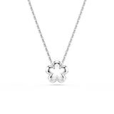Swarovski Ariana Grande X Swarovski Pendant Crystal Pearl Round Cut Flower White Rhodium Plated