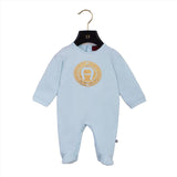 Aigner Kids New Born Set of Sleepsuit & Hat & Bib
