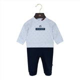 Aigner Kids New Born Boy's Set of Sleepsuit & Hat