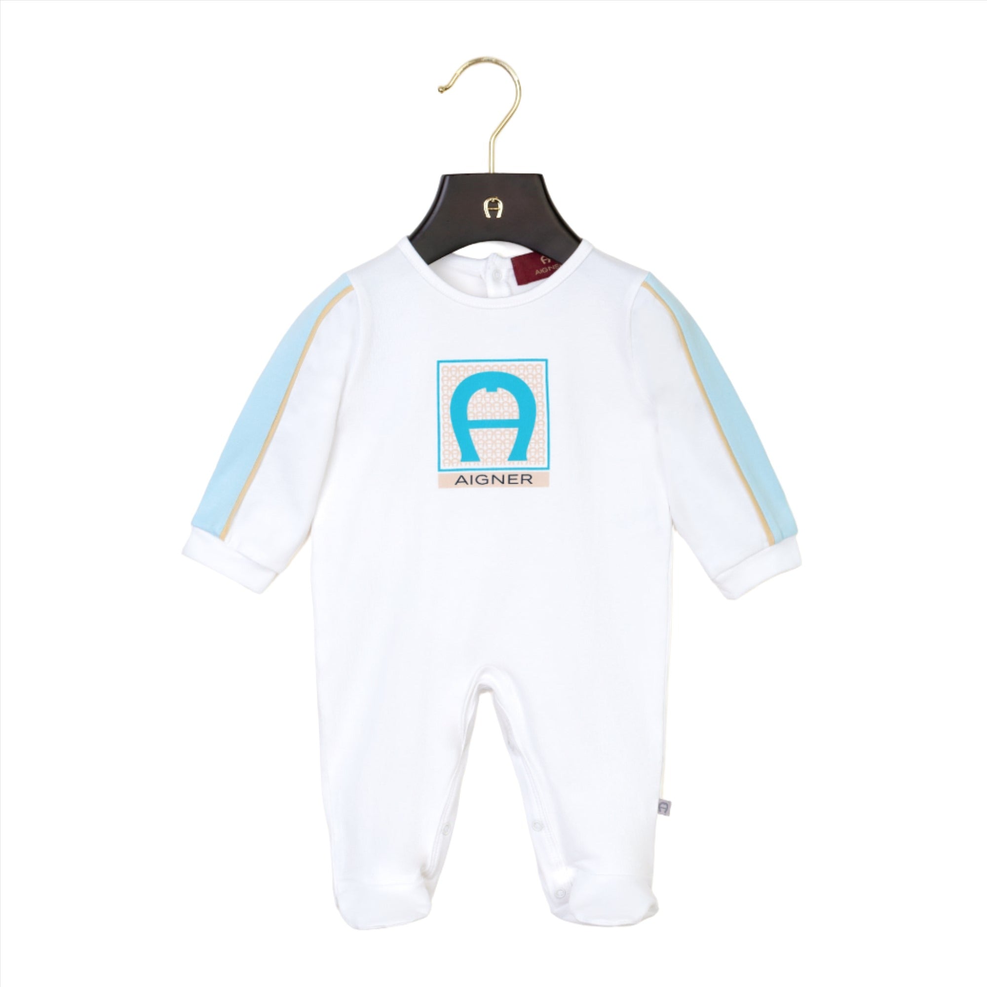 Aigner Kids New Born Boy's White Set of Sleepsuit & Hat & Bib | GCC | New Born | New Born Babysuits | New Born Boy (0M - 9M) | New Born Boy Babysuits | New Born Boy Sets Aigner Kids New Born Boy's White Set of Sleepsuit & Hat & Bib | GCC | New Born | New Born Babysuits | New Born Boy (0M - 9M) | New Born Boy Babysuits | New Born Boy Sets