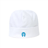 Aigner Kids New Born Boy's White Set of Sleepsuit & Hat