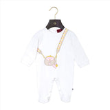 Aigner Kids New Born Girl's Set of Sleepsuit & Hat
