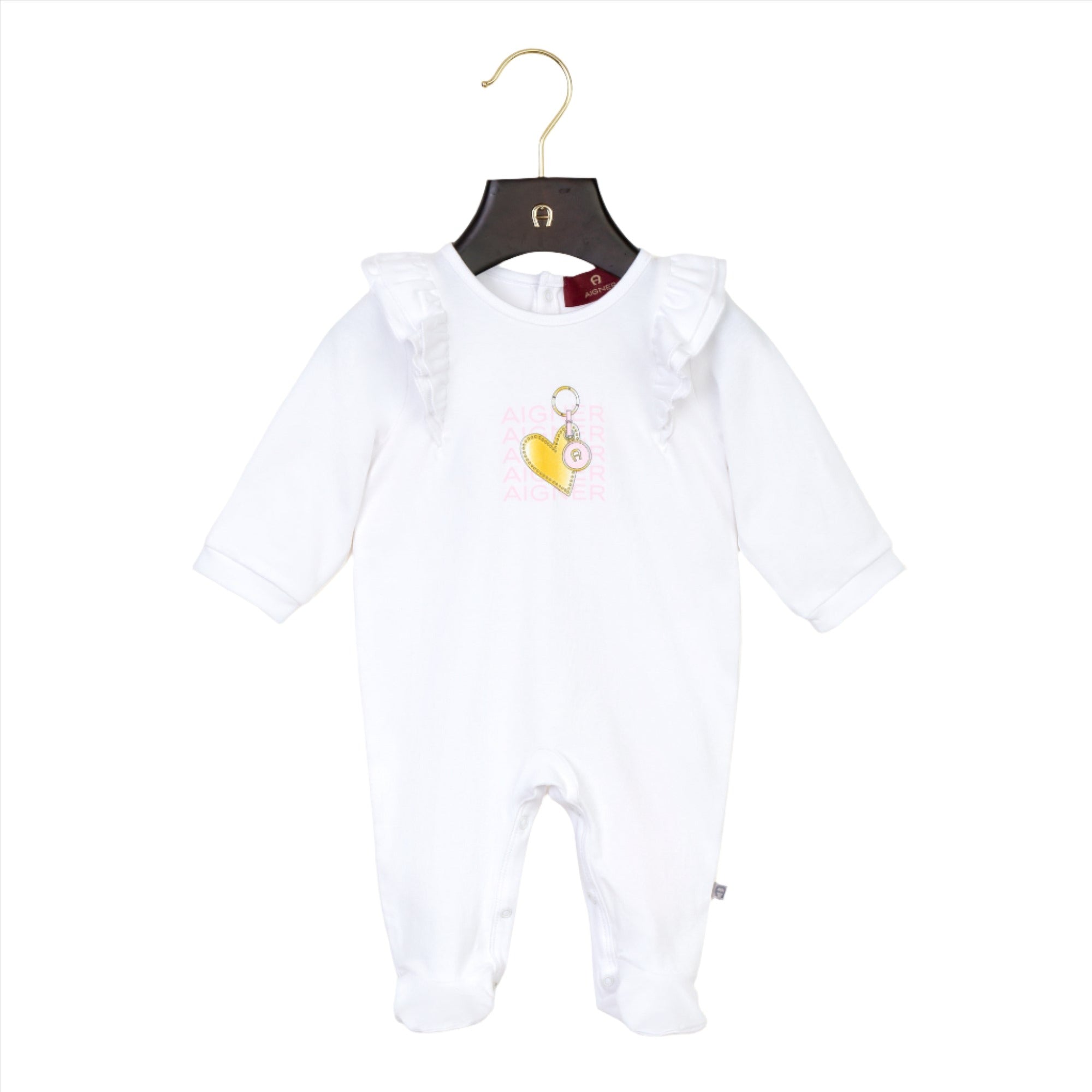 Aigner Kids New Born Girl's White Set Sleepsuit | GCC | New Born | New Born Babysuits | New Born Girl (0M - 9M) | New Born Girl Babysuits | New Born Girl Sets Aigner Kids New Born Girl's White Set Sleepsuit | GCC | New Born | New Born Babysuits | New Born Girl (0M - 9M) | New Born Girl Babysuits | New Born Girl Sets