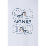 Aigner Kids New Born Boy's Set of Sleepsuit & Hat