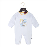 Aigner Kids New Born White Boy's Sleepsuit