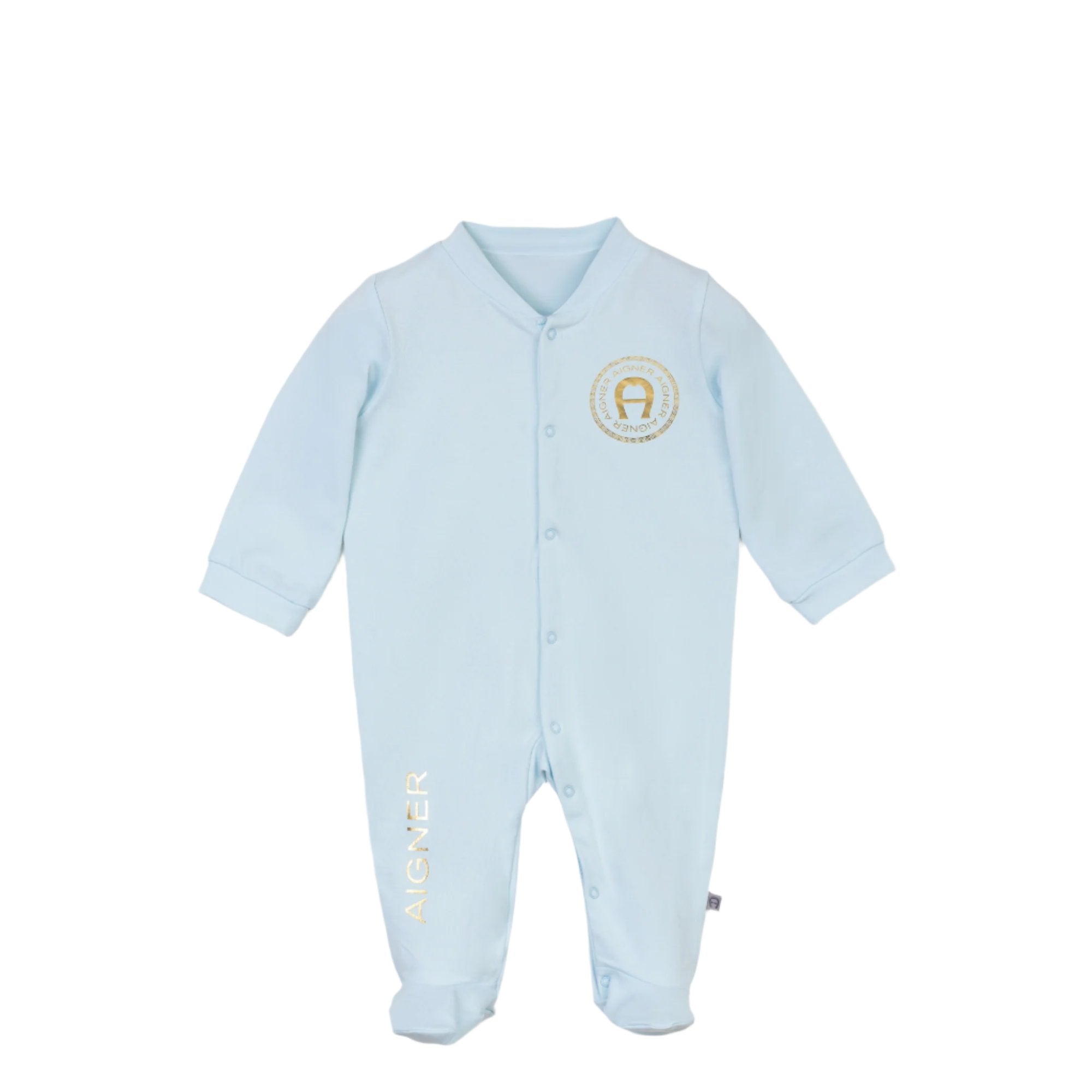 Aigner Kids New Born Boy's Set of Sleepsuit & Hat | GCC | New Born | New Born Babysuits | New Born Boy (0M - 9M) | New Born Boy Babysuits | Set Sleepsuit & Bib & Hat | Sleepsuit Set | Winter 2024 Aigner Kids New Born Boy's Set of Sleepsuit & Hat | GCC | New Born | New Born Babysuits | New Born Boy (0M - 9M) | New Born Boy Babysuits | Set Sleepsuit & Bib & Hat | Sleepsuit Set | Winter 2024