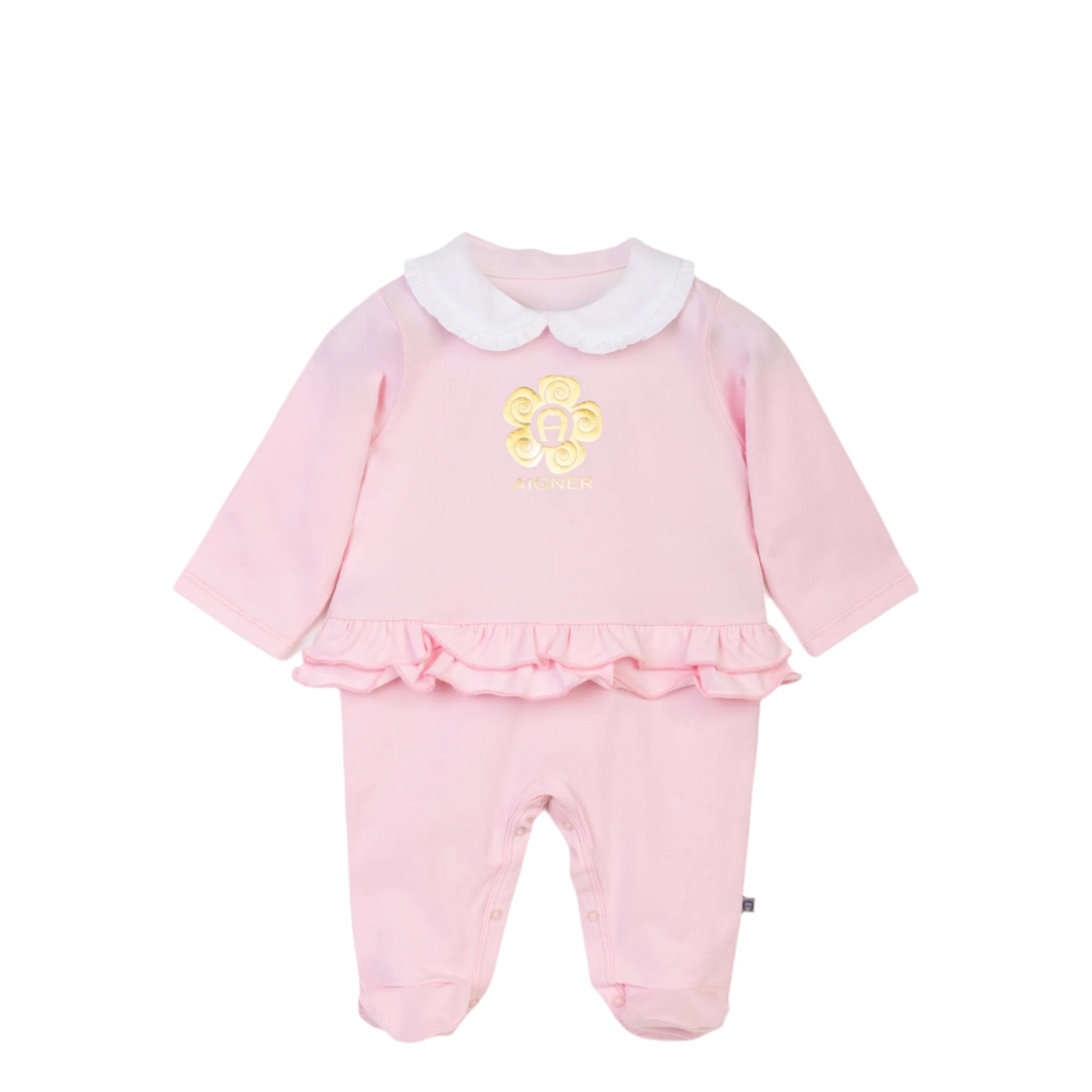 Aigner Kids New Born Girl's Sleepsuit Set | FYFL | GCC | New Born | New Born Babysuits | New Born Girl (0M - 9M) | New Born Girl Babysuits | New Born Girl Sleepwear | Set Sleepsuit & Hat | Winter 2024 Aigner Kids New Born Girl's Sleepsuit Set | FYFL | GCC | New Born | New Born Babysuits | New Born Girl (0M - 9M) | New Born Girl Babysuits | New Born Girl Sleepwear | Set Sleepsuit & Hat | Winter 2024