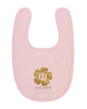 Aigner Kids New Born Girl's Set of Sleepsuit & Bib & Hat