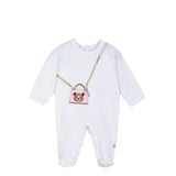 Aigner Kids New Born Girl's Set of  Sleepsuit & Hat