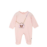 Aigner Kids New Born Girl's Set of  Sleepsuit & Hat