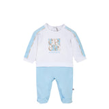 Aigner Kids New Born Boy's Set of Sleepsuit & Hat