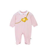 Aigner Kids New Born Girl's Pink Sleepsuit