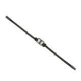 Cerruti 1881 Braulia Gents IP Gun Olive Leather Bracelet